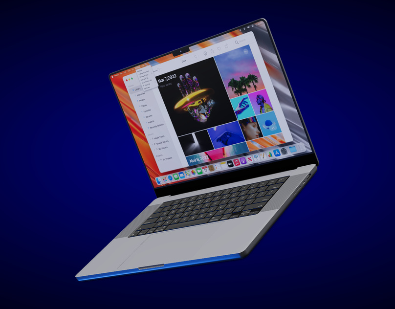 美品 MacBook Pro 16GB/512 CAD&3D REVIT 設計 ProVisual — MacBook Pro 2021 16 Inch 3D mockup and 3D model - try